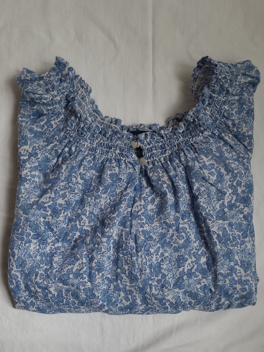 Ralph Lauren Long Sleeve Peasant Top